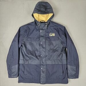 Super Bowl LVIII Jacket Mens Medium Parka 2022 NFL Las Vegas Chiefs 49ers